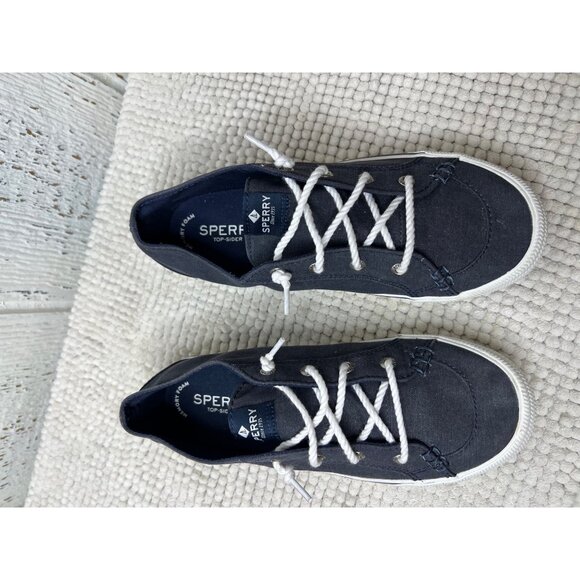 Sperry Top Sider Woman's blue size 7 sneaker - Picture 2 of 8